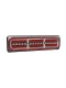 LED Autolamps 3854ARRM 12/24V Multifunction Rear Lamp With Dynamic Indicator PN: 3854ARRM
